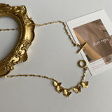ビンテージバタフライトグルバーネックレス/jn Vintage Butterfly Toggle Bar Necklace