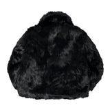 Popo fur jacket BLACK