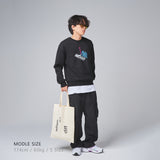 3Dロゴクルーネック / 3D Logo Crewneck Black (4562974015606)