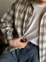 ASCLO Smart Spring Check Shirt (3color)