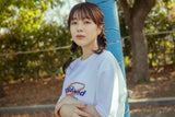 コラボレーションTシャツ（ホワイト） I Youplus × UNALLOYED