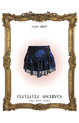 ROSE SKIRT[blue]