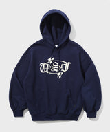 Shining Oval Logo Hoodie (Navy)