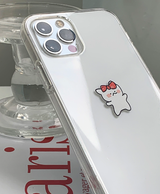 レッドフラッフィー２フォーンケース / Red Fluffy 2 Phone Case