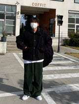 アデルコーデュロイダブルピンタックパンツ / ADEL CORDUROY DOUBLE PINTUCK PANTS