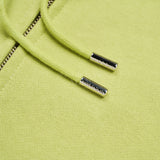 サークルニューシンボルロゴフーディージップアップ LIME