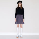 Helia skirt (gray) (6656415629430)