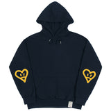 エルボースプレーハートスマイルフーディ / Elbow Spray Heart Smile Hoodie