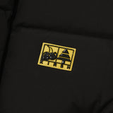 CHERRY CROP STRING DOWN VEST [BLACK]