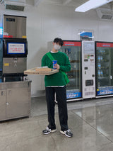 エント ワーム ワイドトラックパンツ
