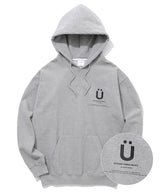 ビッグ Uロゴ パーカー グレー / BIG U LOGO HOODIE [GREY] (4414562205814)