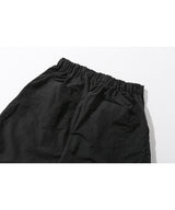 ナイロンロングバルーンパンツ/Nylon Long Balloon Pants (Black)