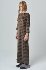 Stripe maxi dress_khaki (6676852441206)