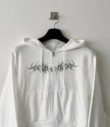Sender hood zip-up