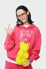 デンジャラスマイキャットフーディー/Dangerous my cat hoodie (pink)