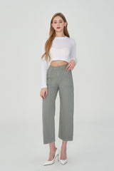 ダイイングストレートピンタックデニムパンツ/DYEING STRAIGHT PINTUCK DENIM PANTS [6601-ver2]