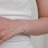 シルバーフルールブレスレット / silver fleur bracelet (silver)