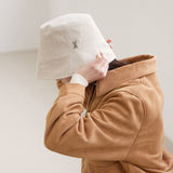 VA Stud Pigment Bucket Hat / Beige