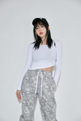 ウィングクロップTシャツ / (9066) Wing Crop Tee