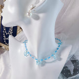 Butterfly beads necklace