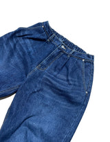 ウォッシングポイントワイドデニムパンツ / Washing point wide denim pants
