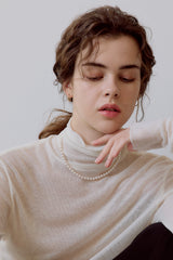 [14K] Slim Hoop Earrings (S)