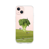 ブロッコリーガーデンジェリースマホケース/Broccoli garden jelly case