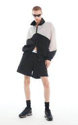 LOGO BAND SHORTS_BLACK