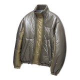 Unisex Zipped Duck Down Padding (Olive Khaki)