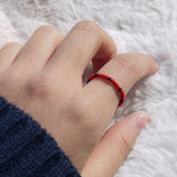 レターリング2 / [CCNMADE] LETTER RING 3 (Skyblue) (6678295904374)