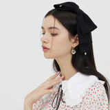 レースビッグカラーフラワーブラウス / LACE BIG COLLAR FLOWER BLOUSE _ WHITE