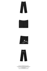 レタリングチノパンツ