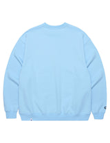 セラーロゴ刺繡スウェットシャツ/SELLER LOGO EMB SWEATSHIRT BLUE(CV2CFUM460A)