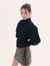 レオナシャーリングシャツ