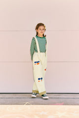 [KIDS] KIRSH X MISAKI KAWAI KIDS アートワークストライプTシャツ
