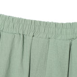 ワンタックワイドフィットパンツ/ONE TUCK WIDE FIT PANTS-LIGHT KHAKI