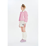 CHERRY FUR SHORT DOWN JUMPER [PINK]