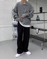 ミックスバンディングワイドデニム / TR2430 Mix Black Banding Wide Denim