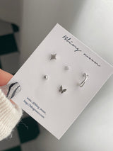 シンプルムードピアス / [5 set] simple mood piercing set
