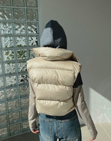 ダイブクロップぺディッドベスト/Dive Crop Padded Vest (3color)