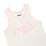 チェリーノースリーブテリードレス / CHERRY SLEEVELESS TERRY DRESS [IVORY]