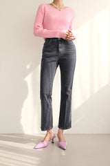 セミブーツカットデニムパンツ/FF-36 / SEMI BOOTSCUT DENIM PANTS