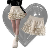 Mina High-Waist Smoke Bendable Velvet Cancan Mini Skirt (2 colors)