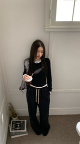 タミレイヤードロングスリーブTシャツ