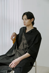 unisex folding shirts black