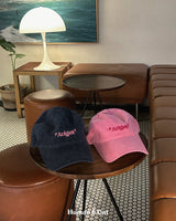 AVIGEA COTTON BALL CAP / NAVY