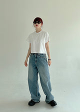 2ボタンワイドパンツ/no.1797 Two Button Wide Pants (2color)
