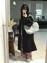 Rectangle nylon shoulder bag