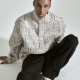 METALIC ANORAK IVORY (6645652586614)
