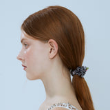 ROSE METAL SCRUNCHY (DEEP GREY)